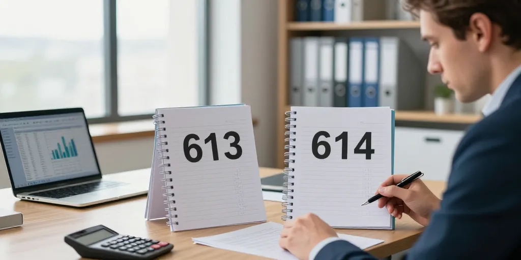 614 compte comptable