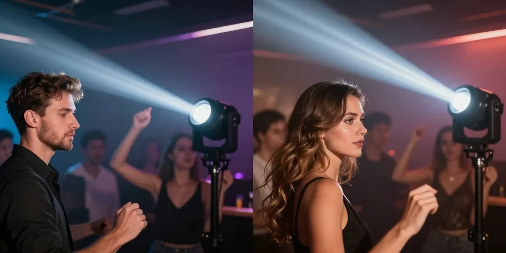 Différence entre lyre wash et lyre spot : le choix pour vos soirées